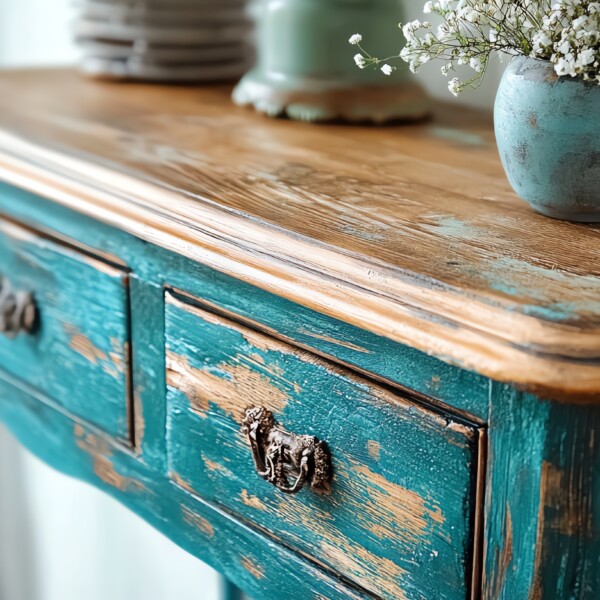 Transform your furniture with chalk paint for a stunning vintage look that enhances any space beautifully.